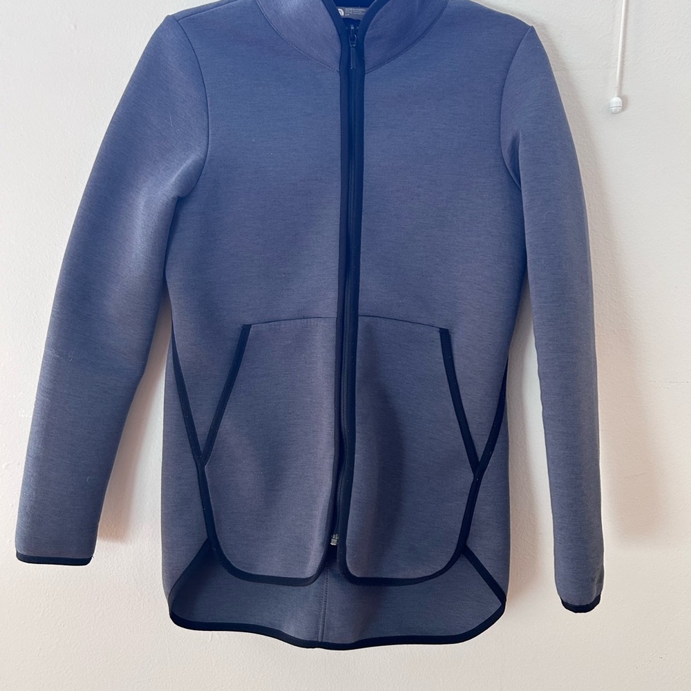 The North Face Charcoal Jacket with Black Accents